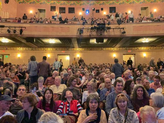 Full House at the Summit Hut Banff Film Festival 2020