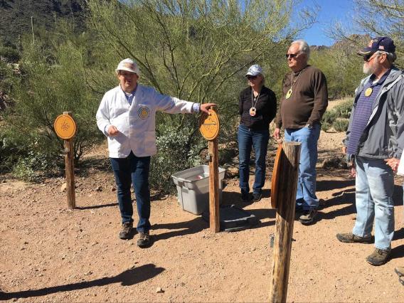 Cooper Center connects with Gates Pass neighbors.