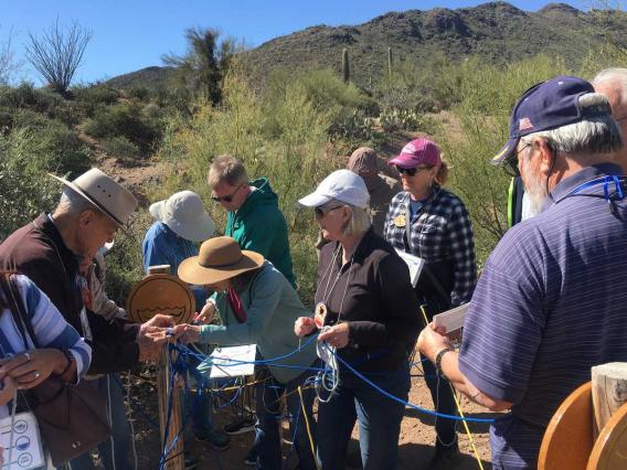 Cooper Center connects with Gates Pass neighbors.