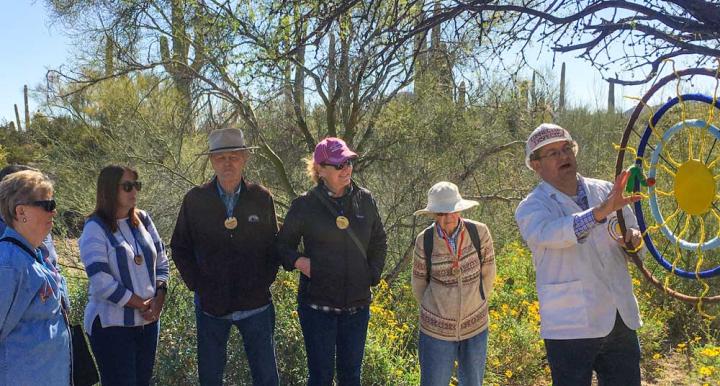 Cooper Center connects with Gates Pass neighbors.